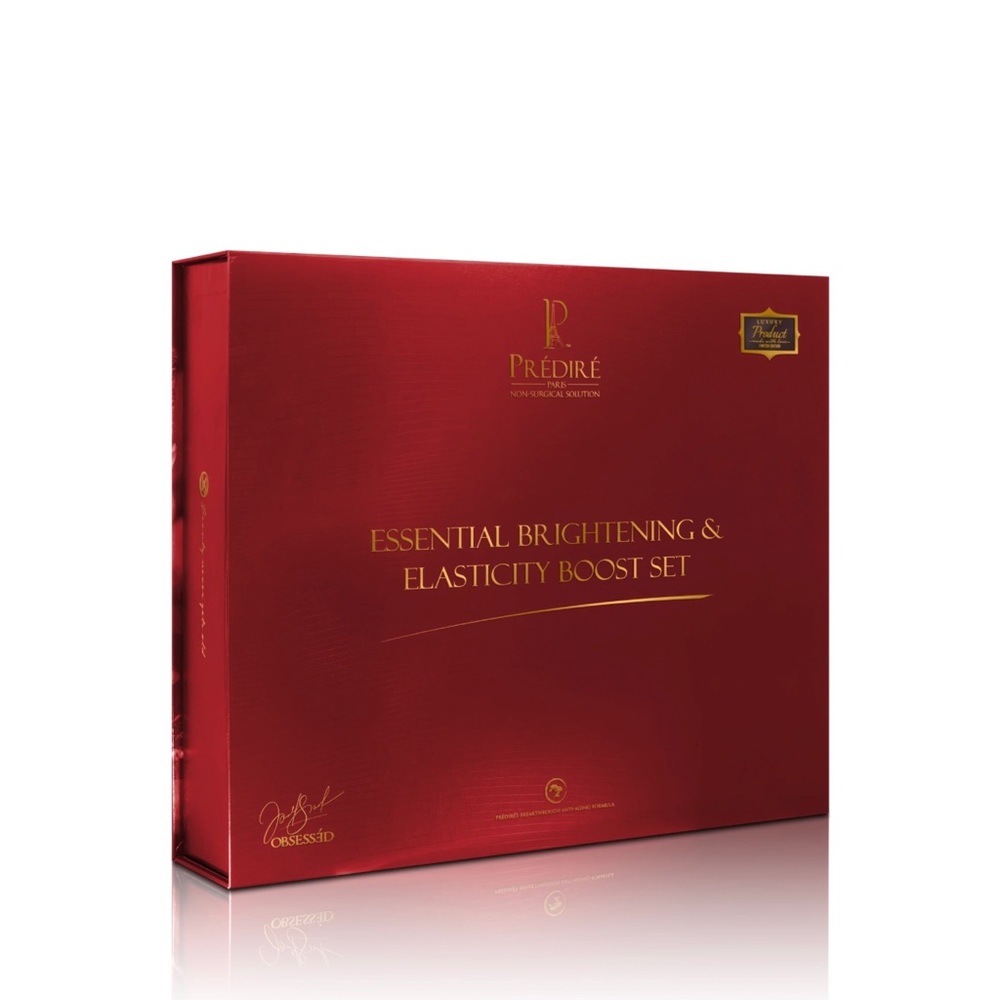 Prédiré Essential Brightening & Elasticity Boost Set.